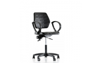 Rebo 532 PU Endüstriyel Sandalye Kolçaklı